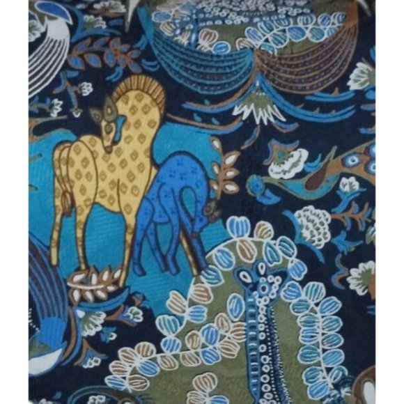 CERRUTI 1881 Multicolored Animals Silk Tie FRANCE 60"/ 3.7" EC - Picture 4 of 8